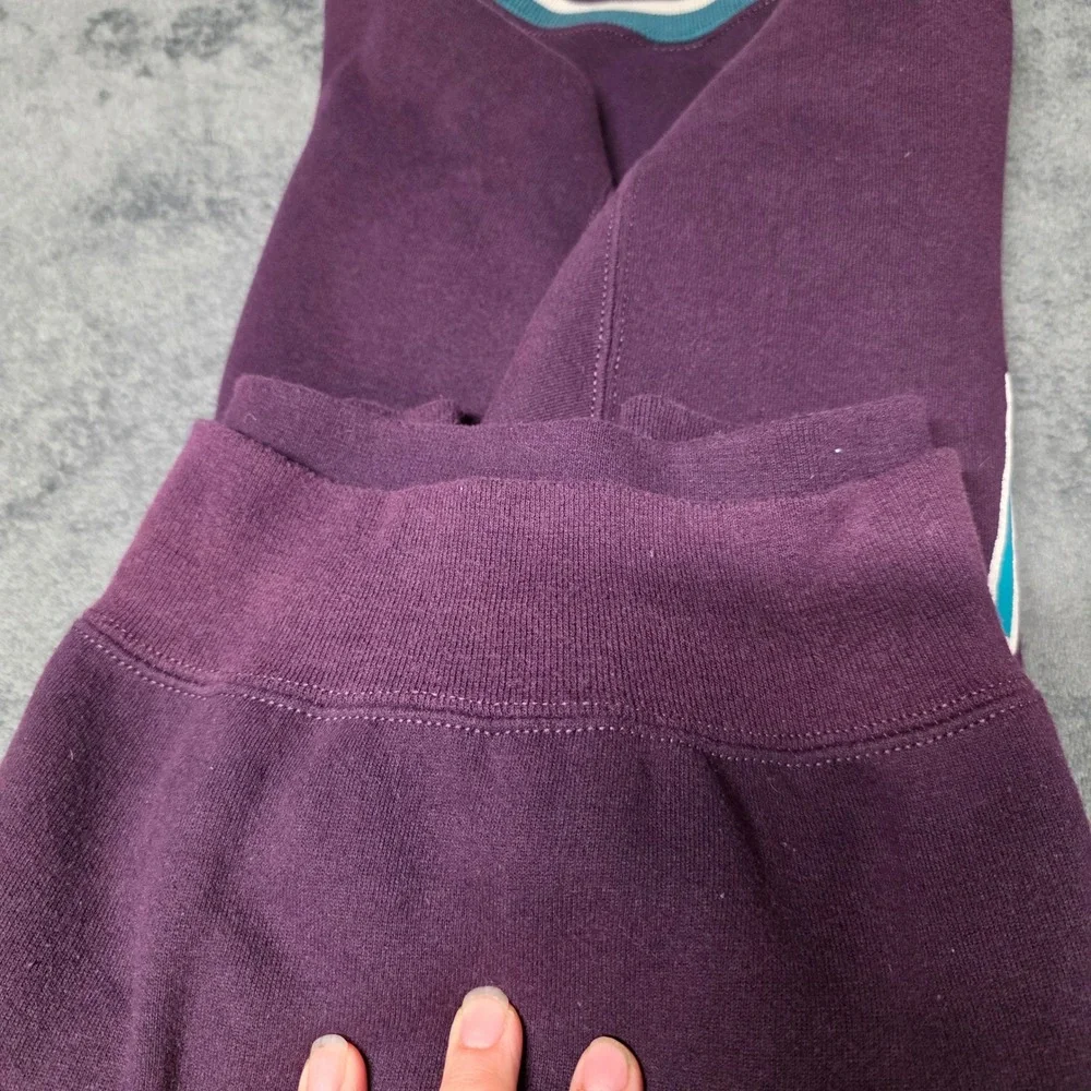 Rare Vintage McDonalds 90s Sweatshirt Size XL Ringer Purple Jerzees Super Sweats